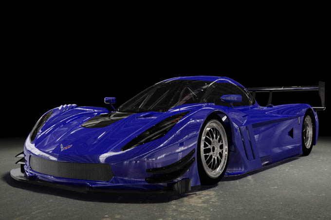 Corvette C7 Stingray basis voor Daytona Prototype